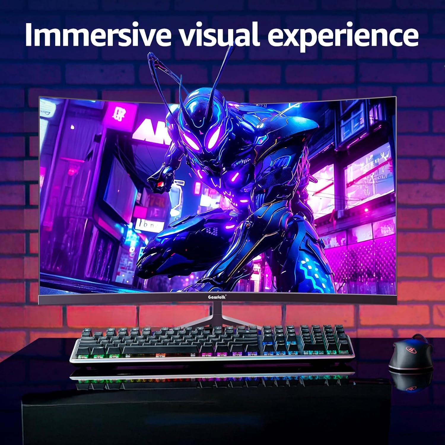 27 Inch Curved Gaming Monitor,144Hz/180Hz PC Monitor Full HD 1080P, Frameless 1800R Computer Display with Freesync & Eye-Care Technology, Wall Mountable, DP, HDMI Port (Black)